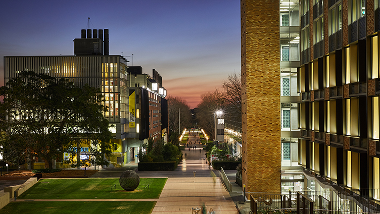 UNSW main walkway