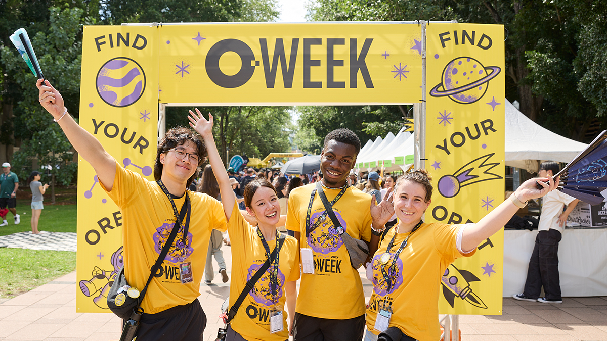 O-Week banner