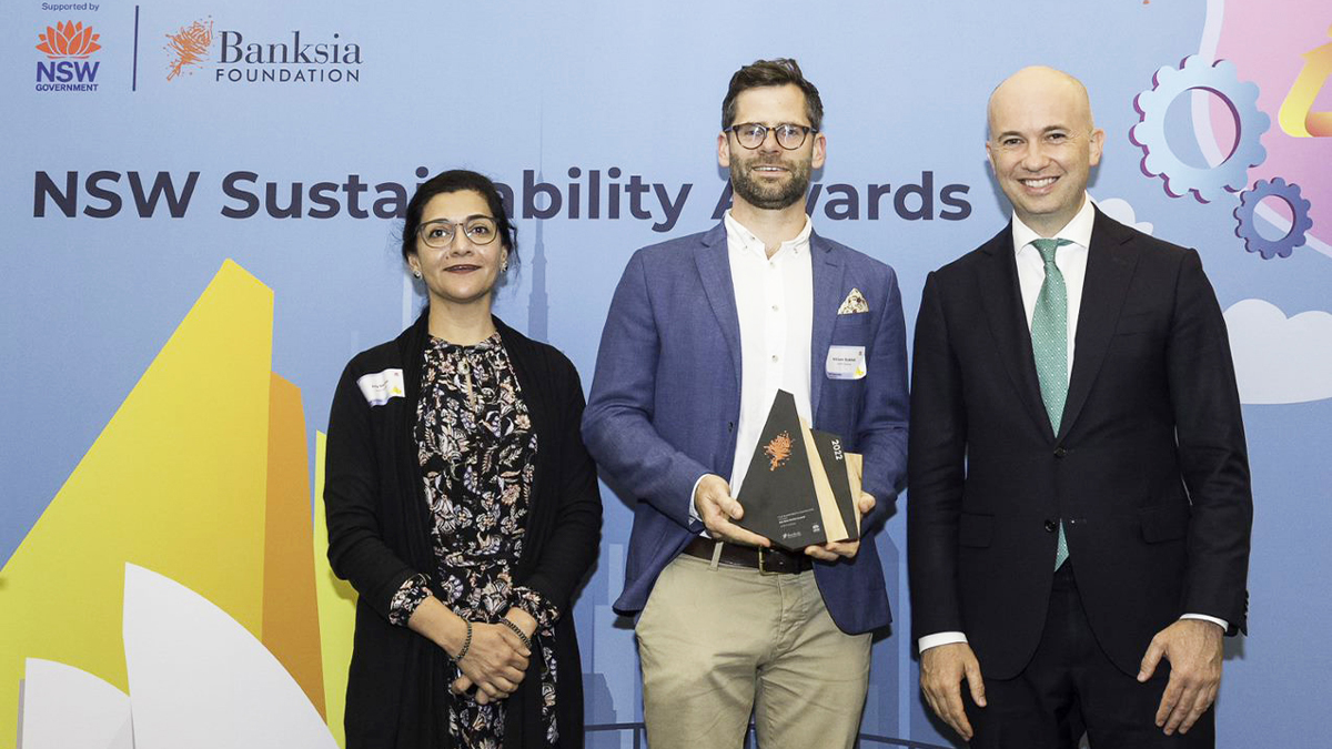 UNSW Sydney wins prestigious sustainability award