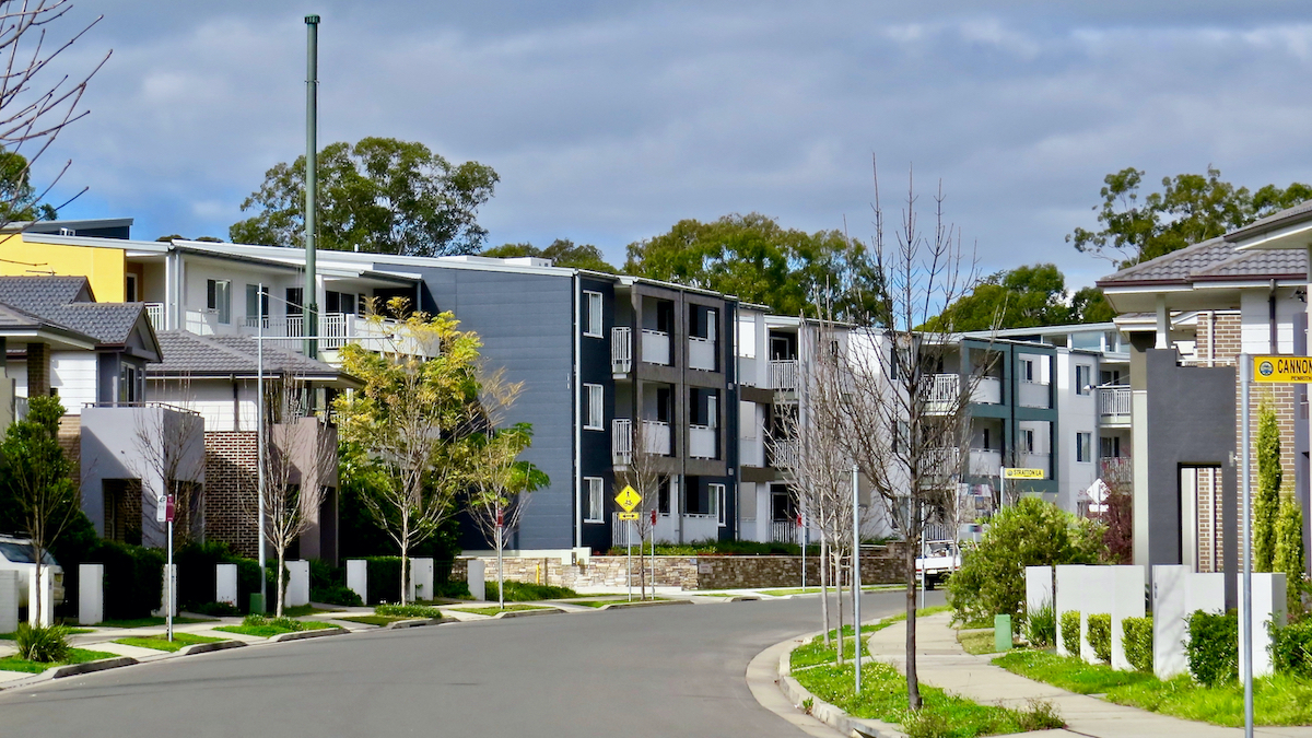 block of apartments