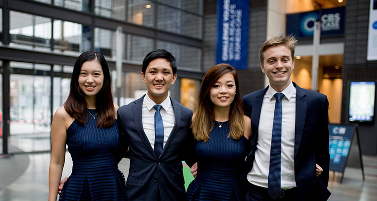 Anita Wu, Catherine Hu, Henry O'Callaghan and Tom Du