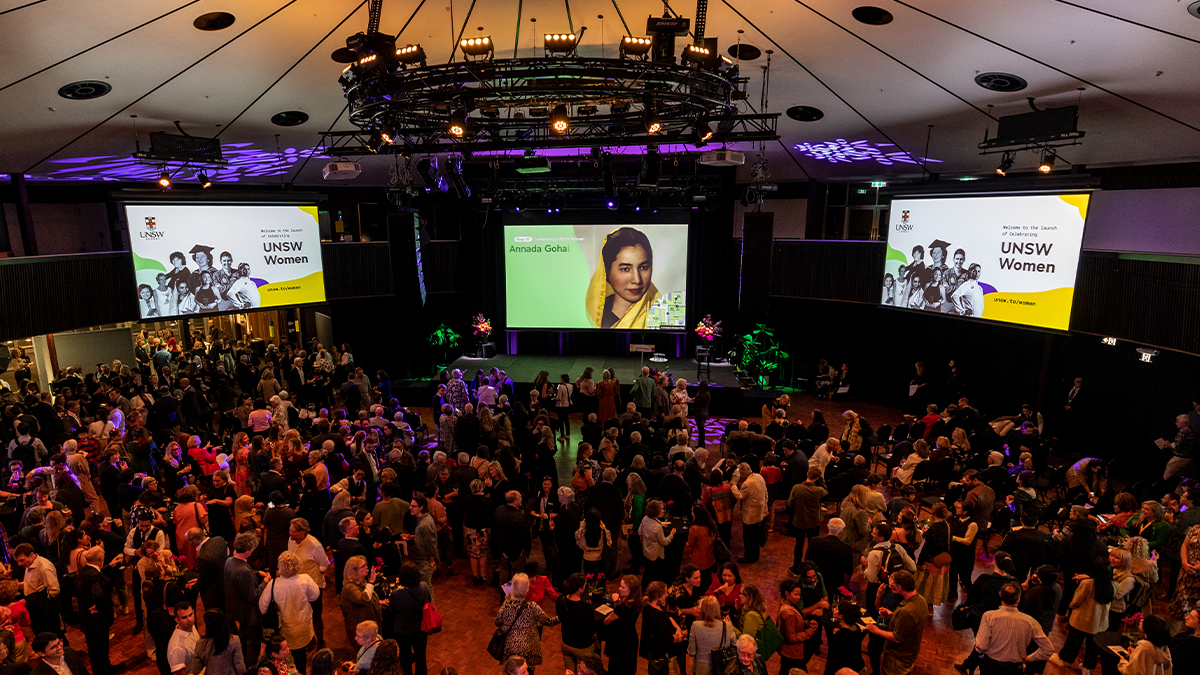 The Celebrating UNSW Women event at The Round House