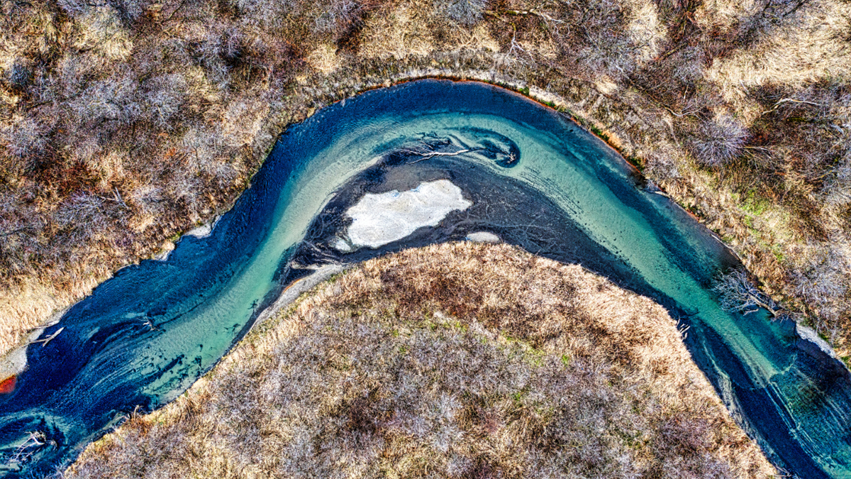 River flowing