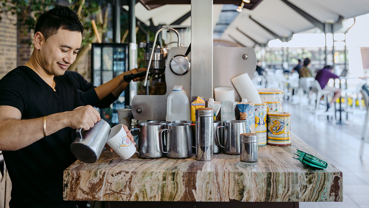 Coffee cart