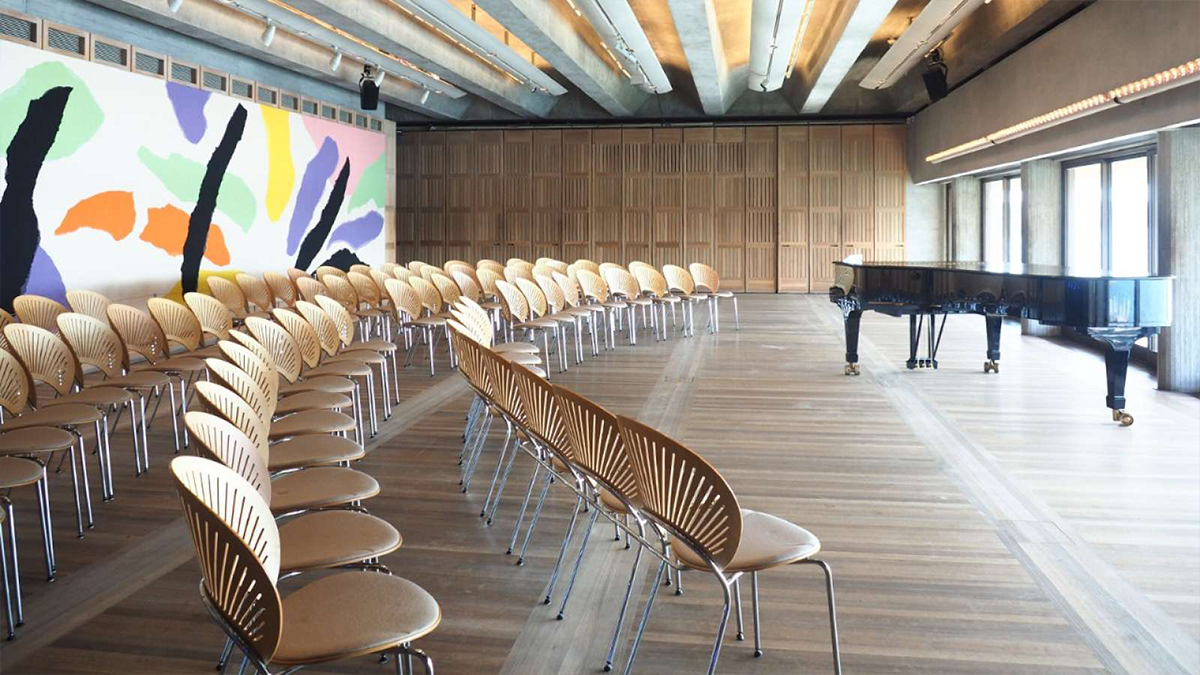 Utzon room in the Sydney Opera House