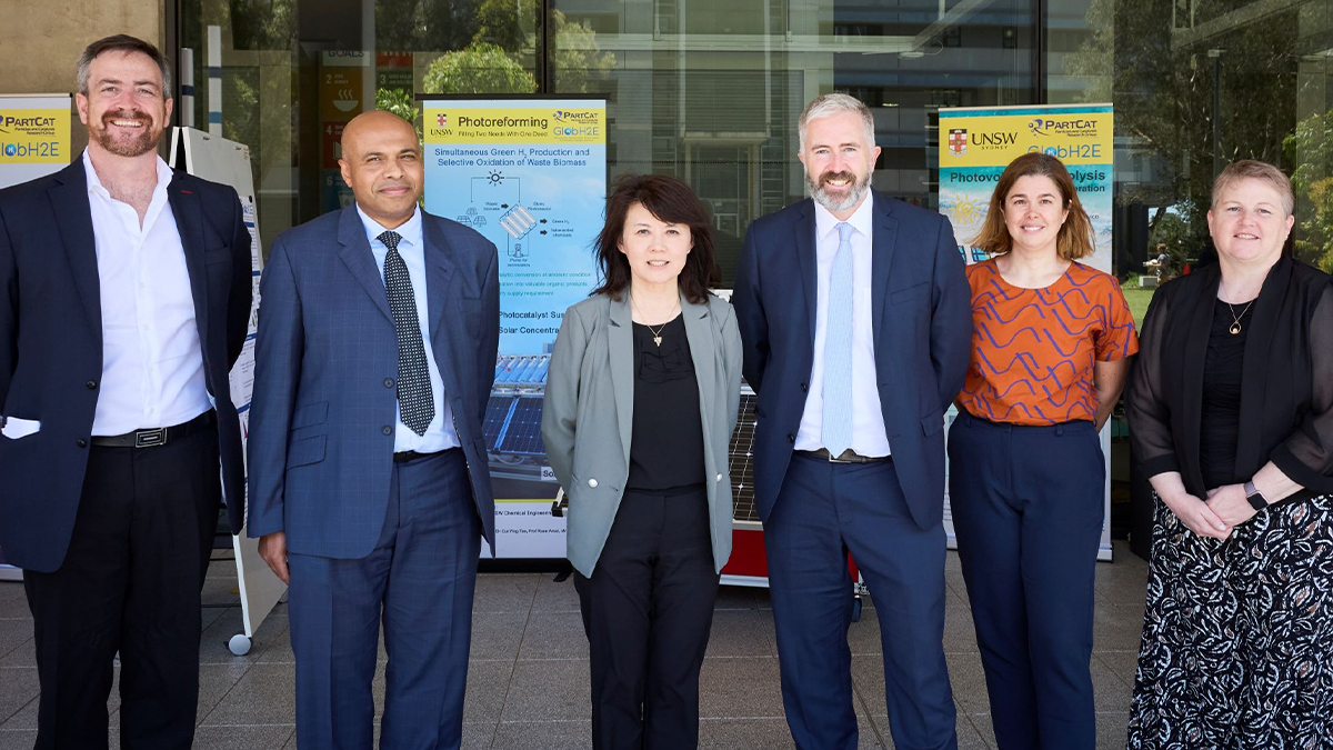 ARC Training Centre for The Global Hydrogen Economy opens at UNSW