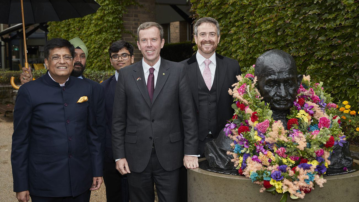 UNSW Sydney’s vibrant relationship with India continues, with a visit from the Indian Minister for Commerce and Industry