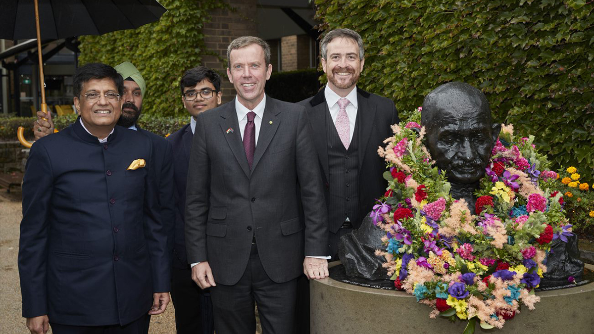 UNSW Sydney’s vibrant relationship with India continues, with a visit from the Indian Minister for Commerce and Industry