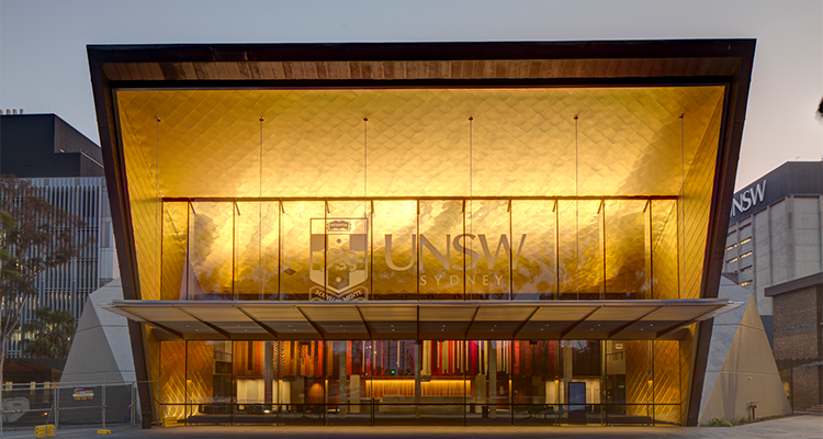 The refurbished John Clancy Auditorium