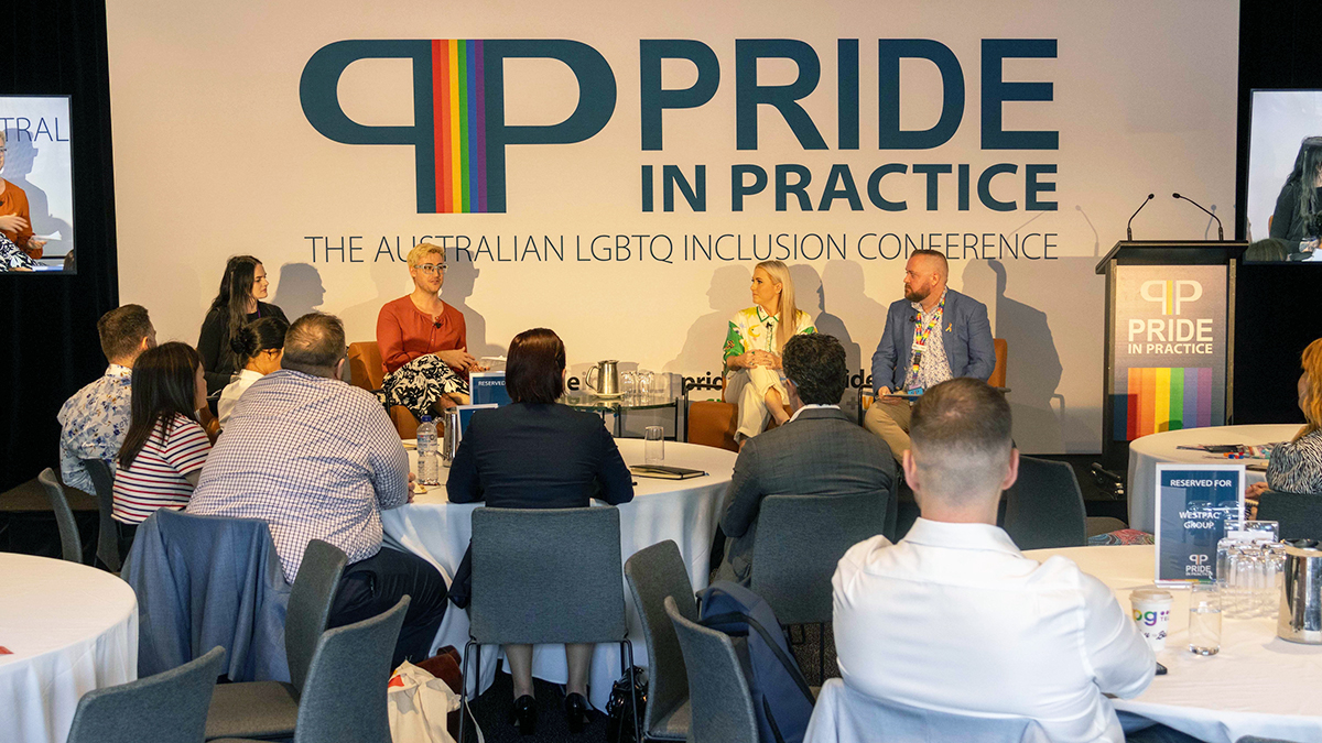 Attendees during a session at the Pride in Practice conference