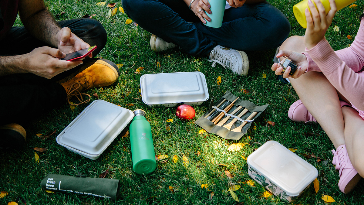 Plastic free dining