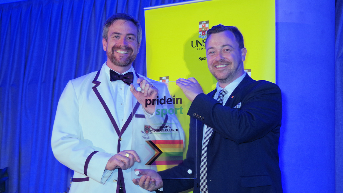 UNSW partners with Pride in Sport