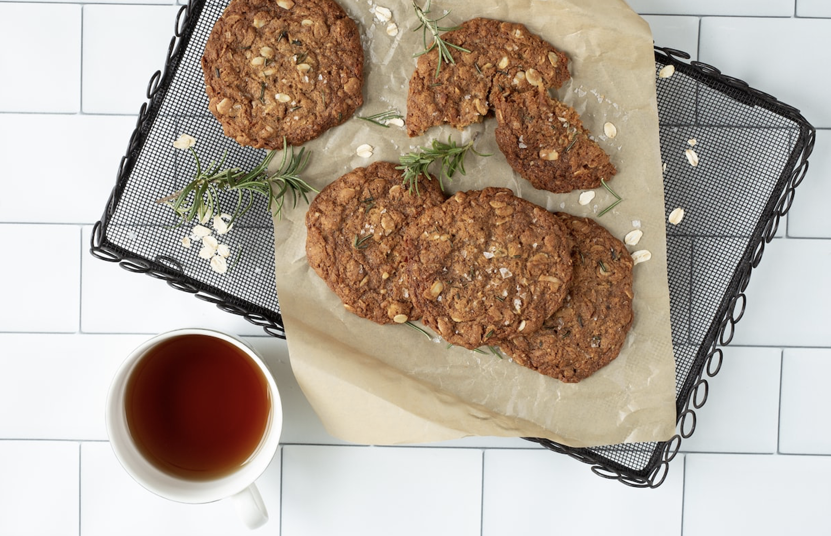 Anzac bikkies and a cuppa