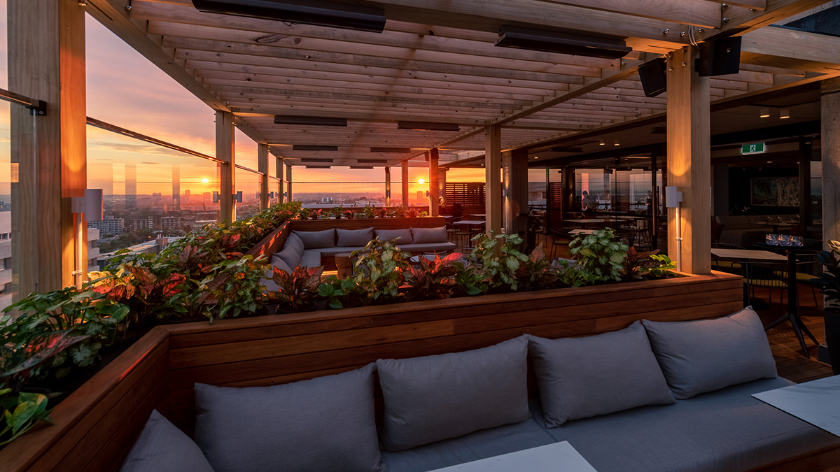 The Lounge terrace