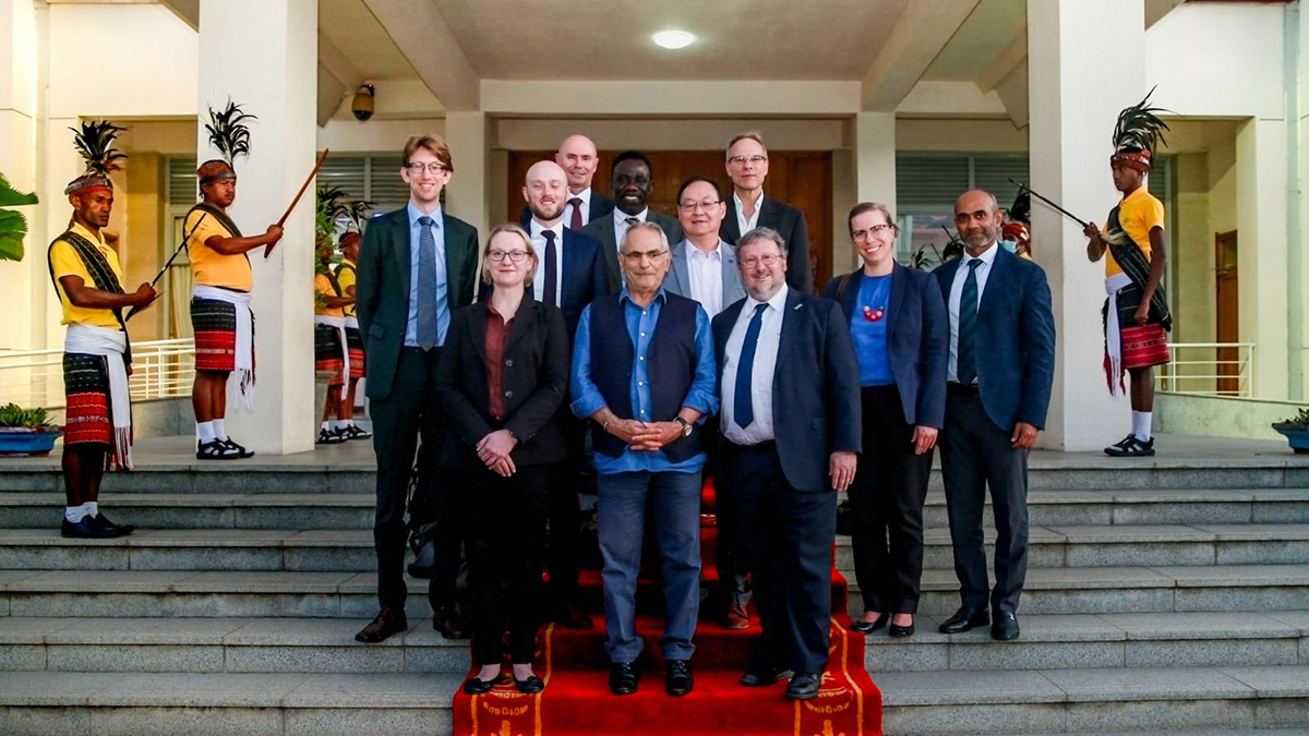 UNSW delegates meeting Timor-Leste officials