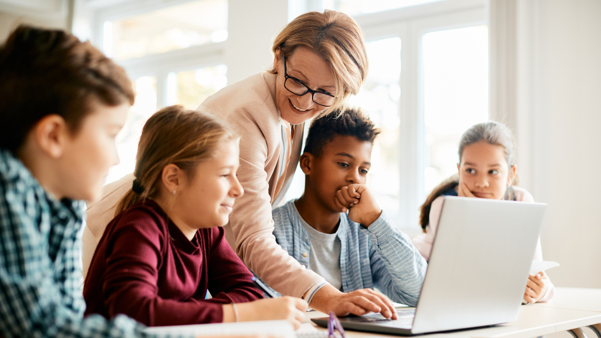 Children learning AI literacy