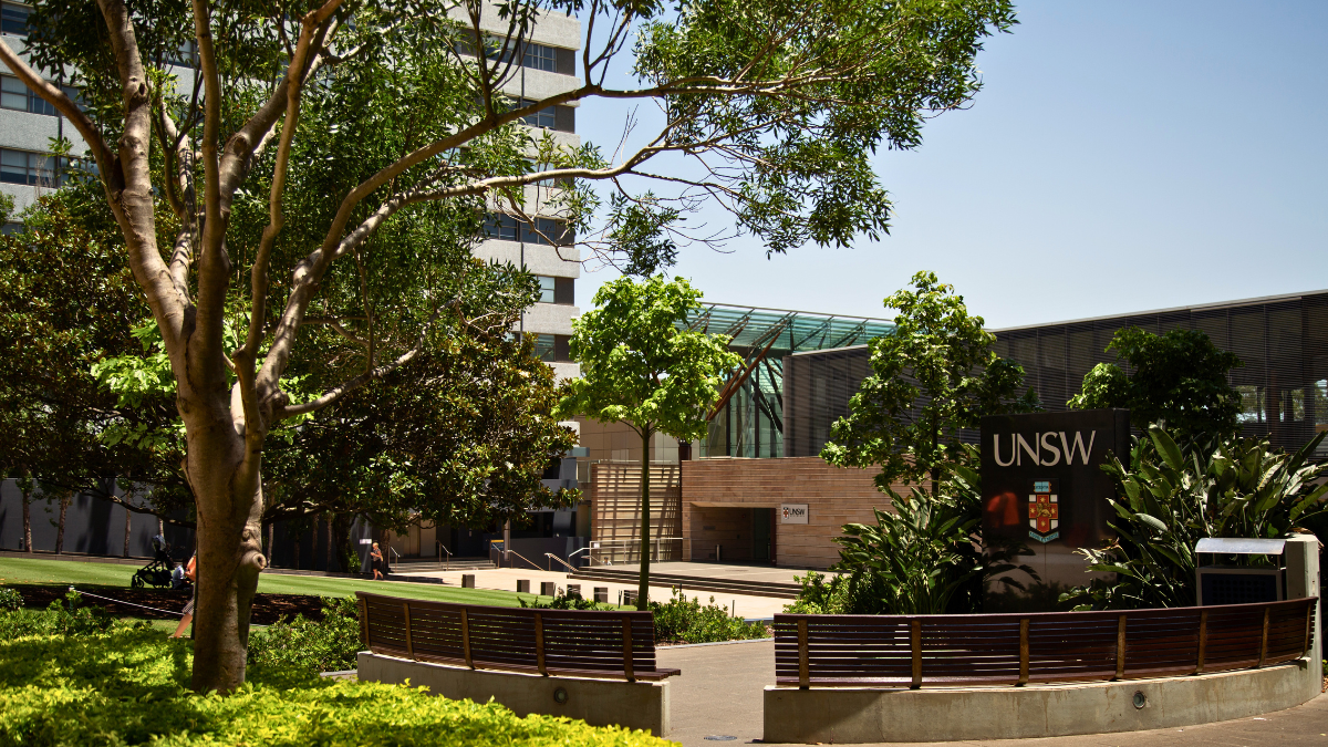UNSW Kensington Campus lawn