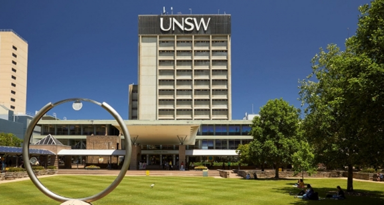 UNSW Library Lawn and Library Building