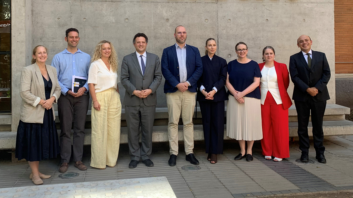 Visiting UNSW delegation at the UC Law School