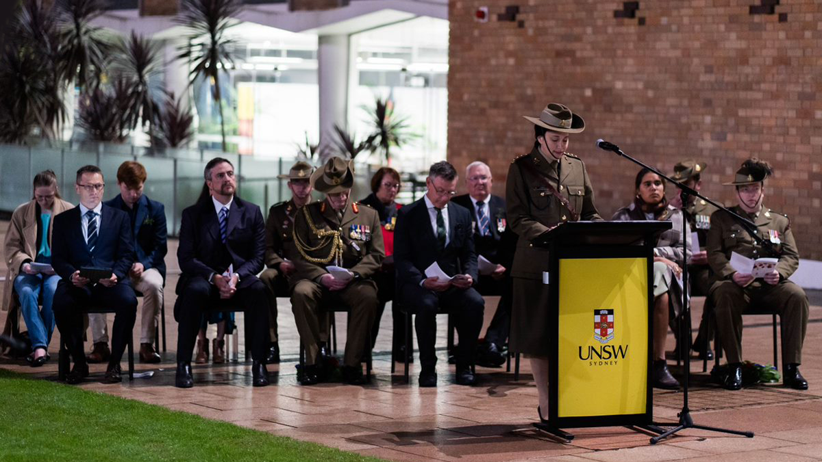 Anzac Day service