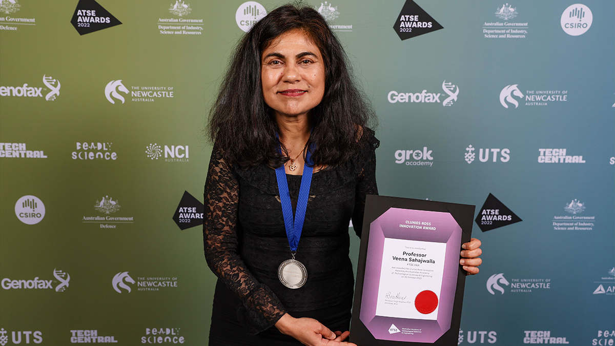 UNSW waste pioneer recognised with Clunies Ross Innovation Award