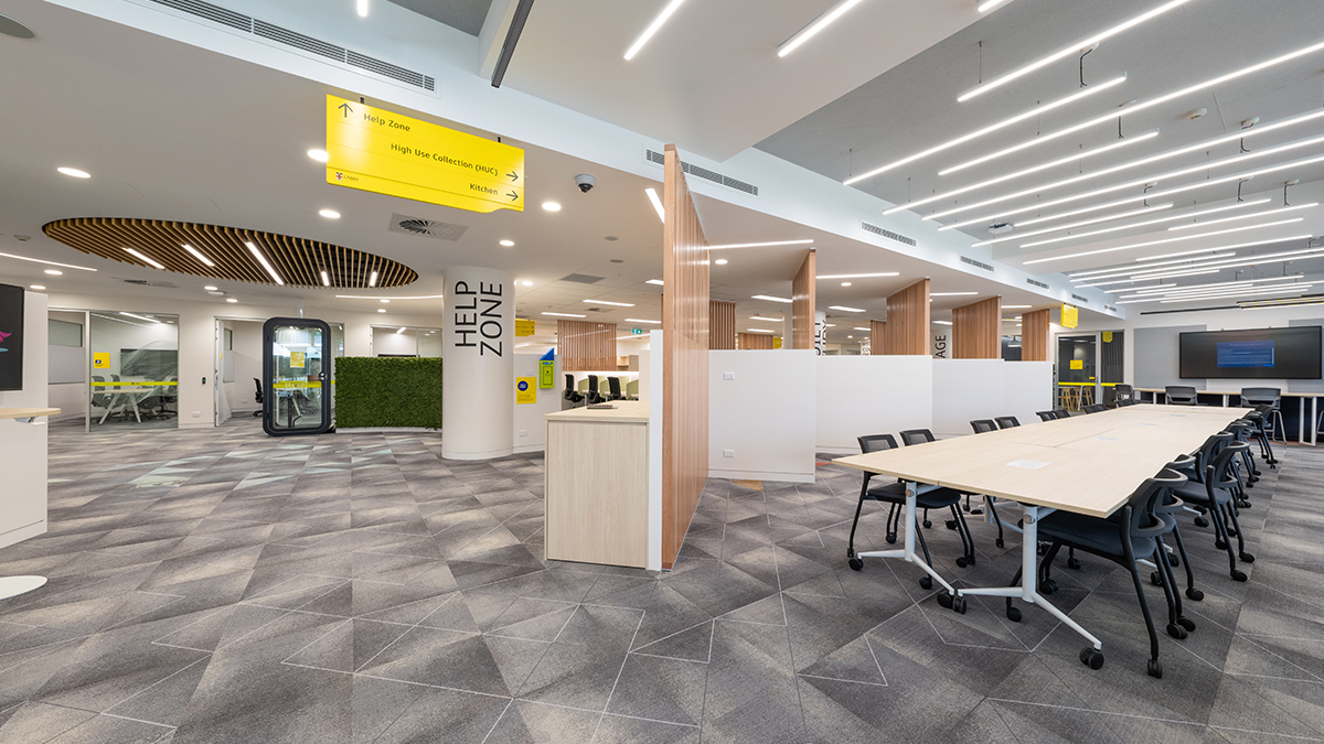 An image of the Paddington Library and Nucleus: Student Hub