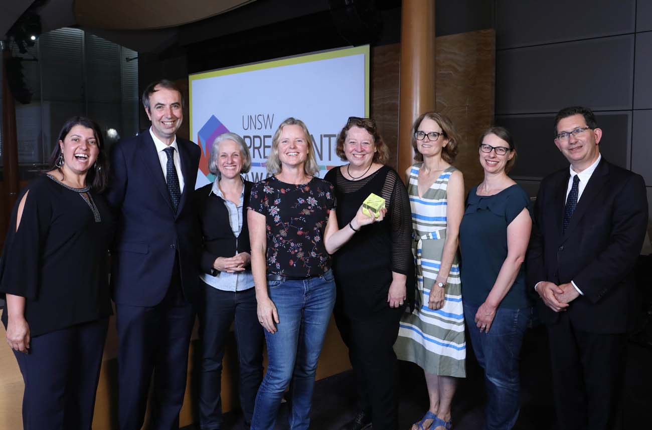 Women in Research Network at the UNSW President's Awards