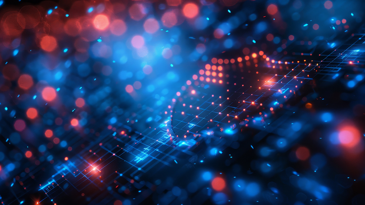 Graphic showing shield to symbolise data security