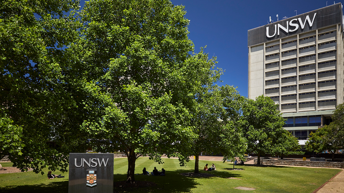 UNSW's library building 