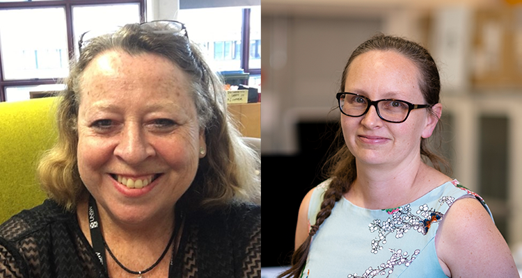 Kim Snepvangers and Liz Angstmann