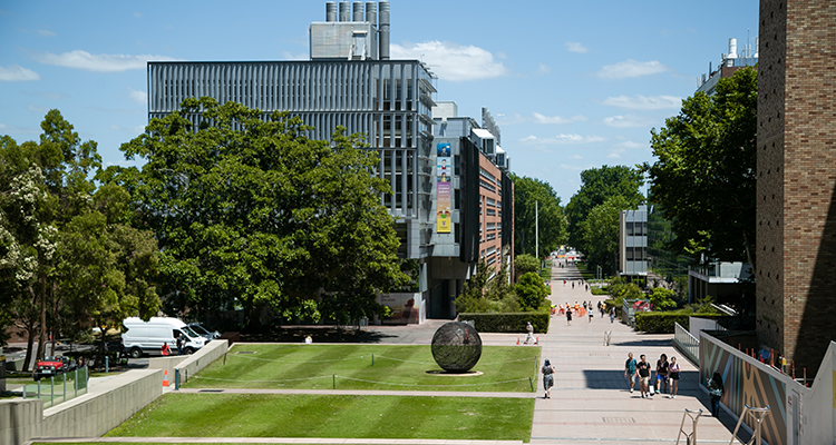 University Mall and the Red Centre