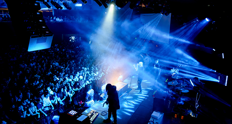 Northlane performing at The Roundhouse