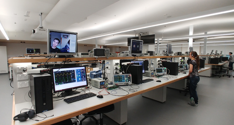 Hands-on lab experience for engineering students