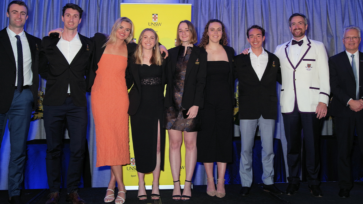 Ten elite athletes receive UNSW's highest sporting honour