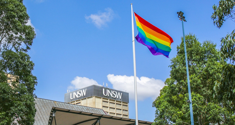 UNSW Sydney Rainbow Flag