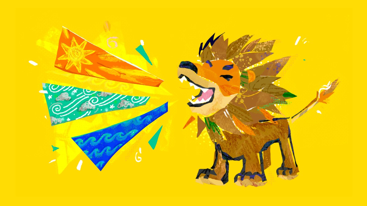 Clancy the Lion Art Competition 
