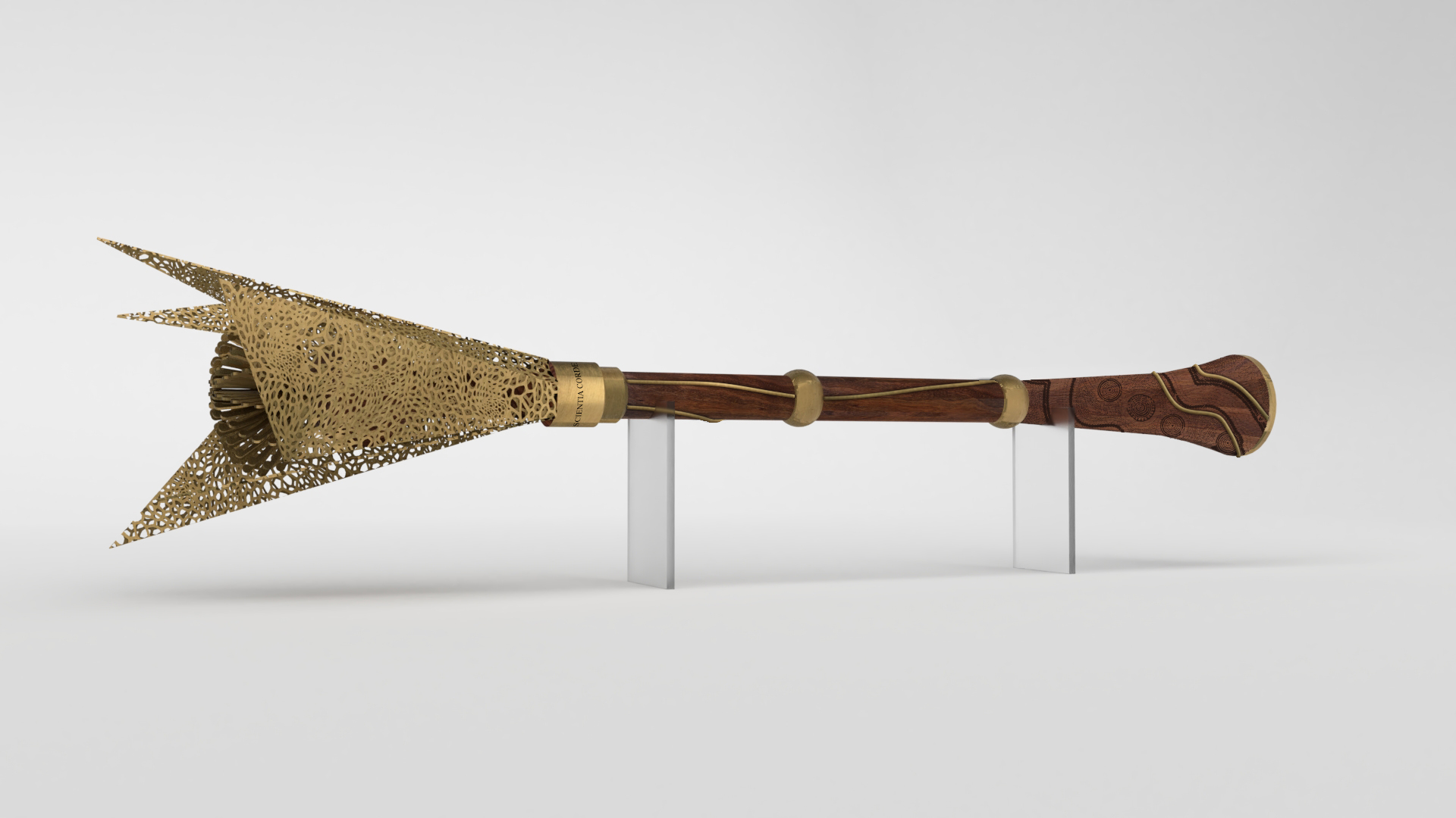 A render of the proposed new ceremonial mace