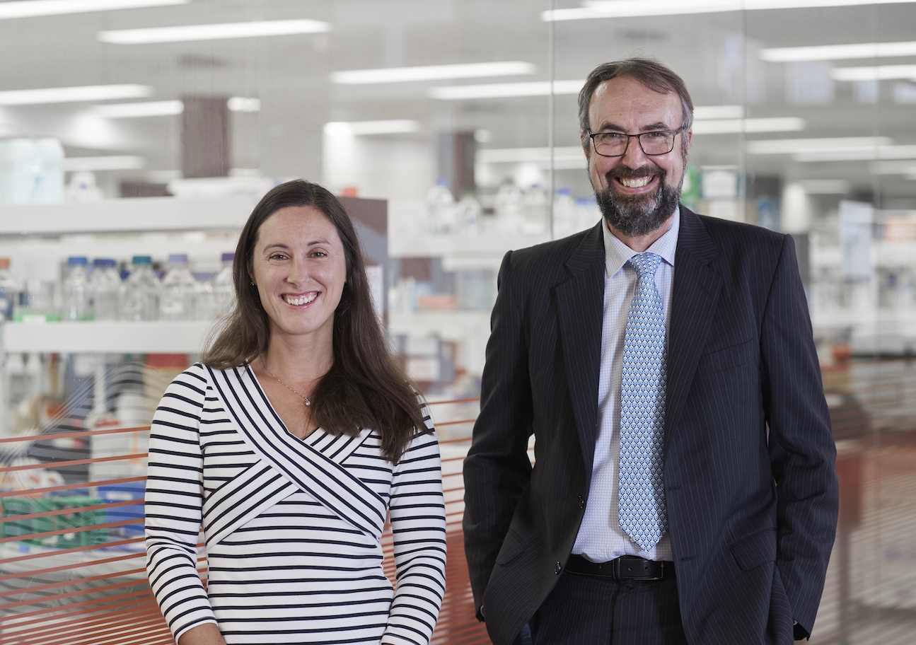 Scientia Associate Professor Kate Quinlin and Professor Merlin Crossley