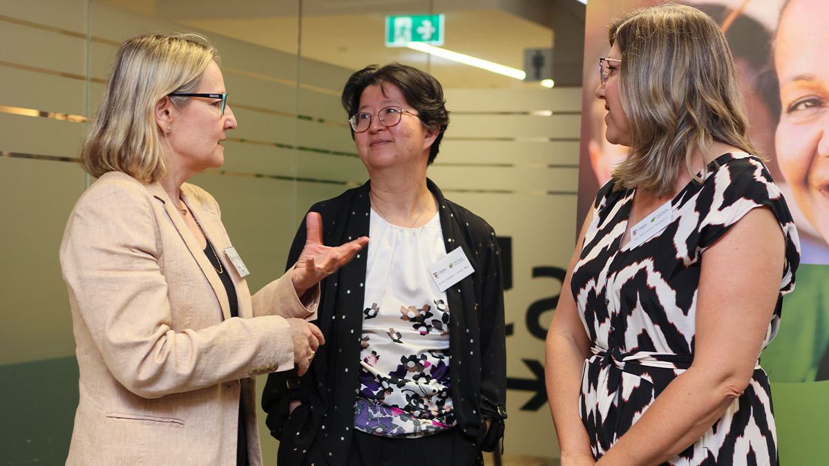 Staff attending the Ageing Futures Symposium