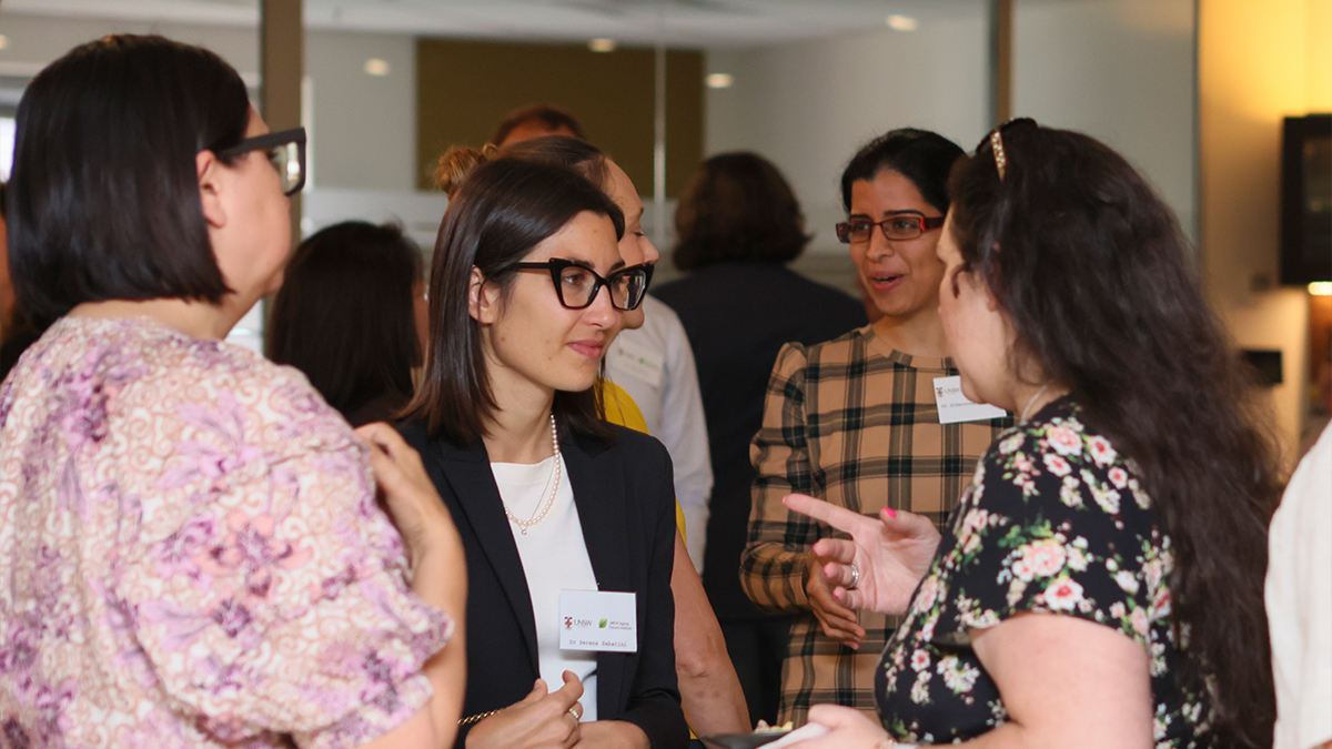 Staff attending the Ageing Futures Symposium