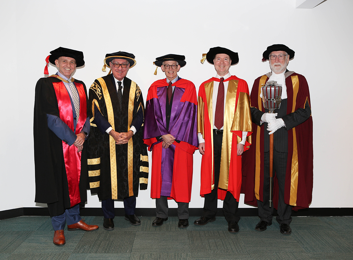 UNSW honorary graduate Dr H Clifford Lane with special guests