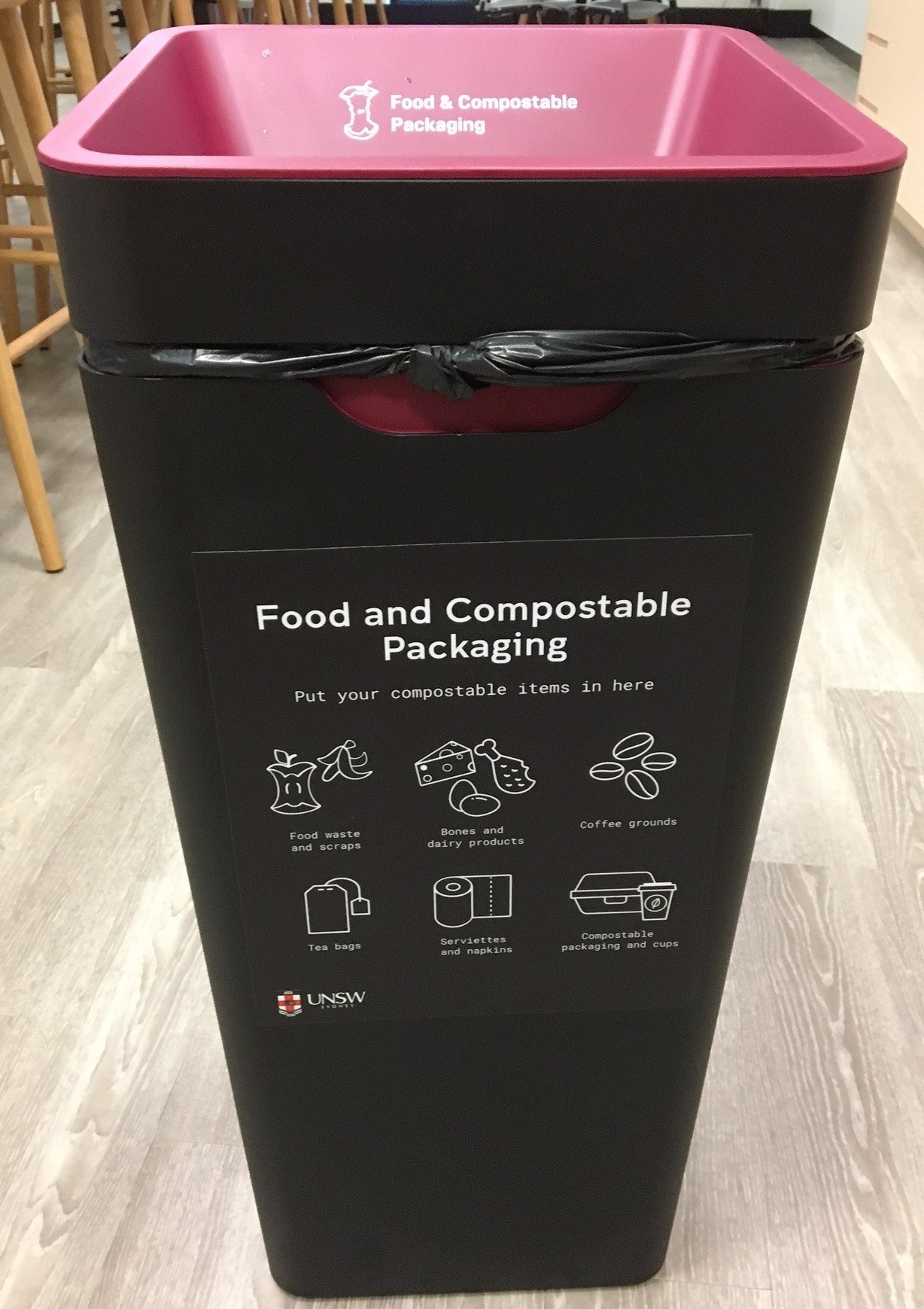 Food waste bin