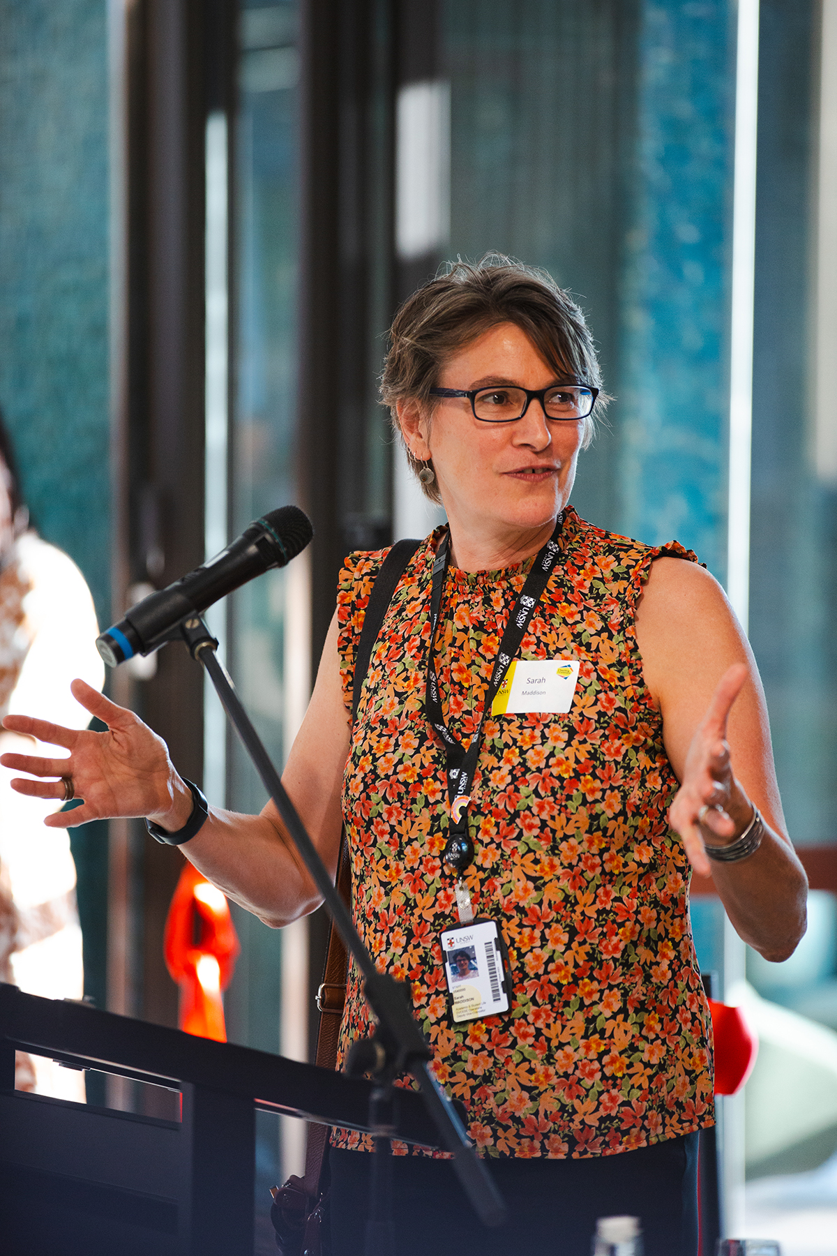 Deputy Vice-Chancellor Education & Student Experience Professor Sarah Maddison at the Teaching Commons opening