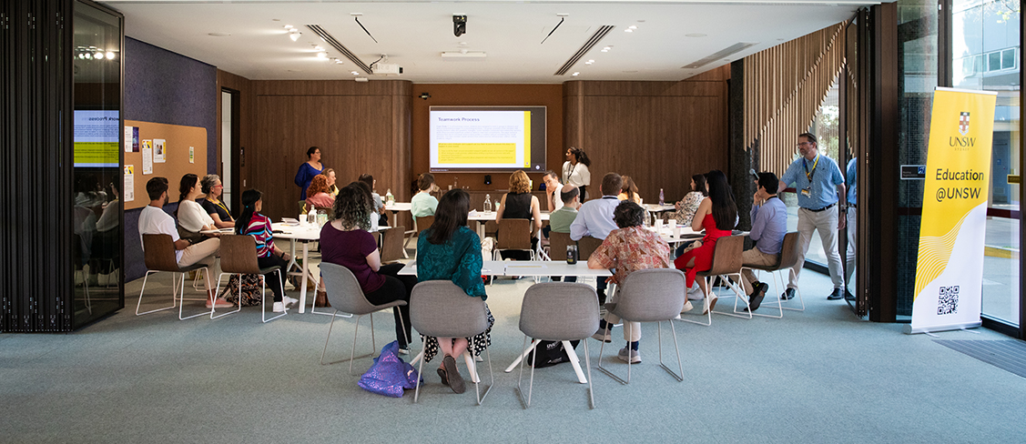 A meeting room in the Teaching Commons