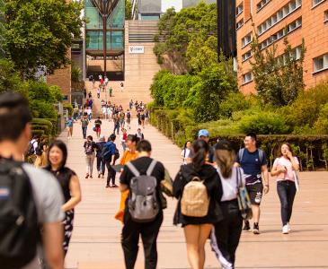 UNSW main walkway