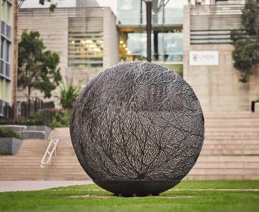 A sculpture on the UNSW campus