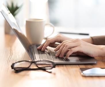 Typing on computer