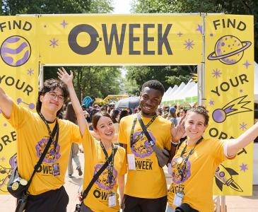 O-Week banner