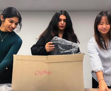 Arc clothing drive