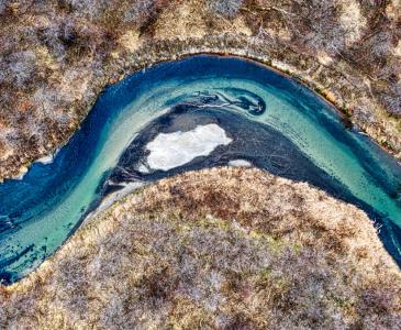 River flowing